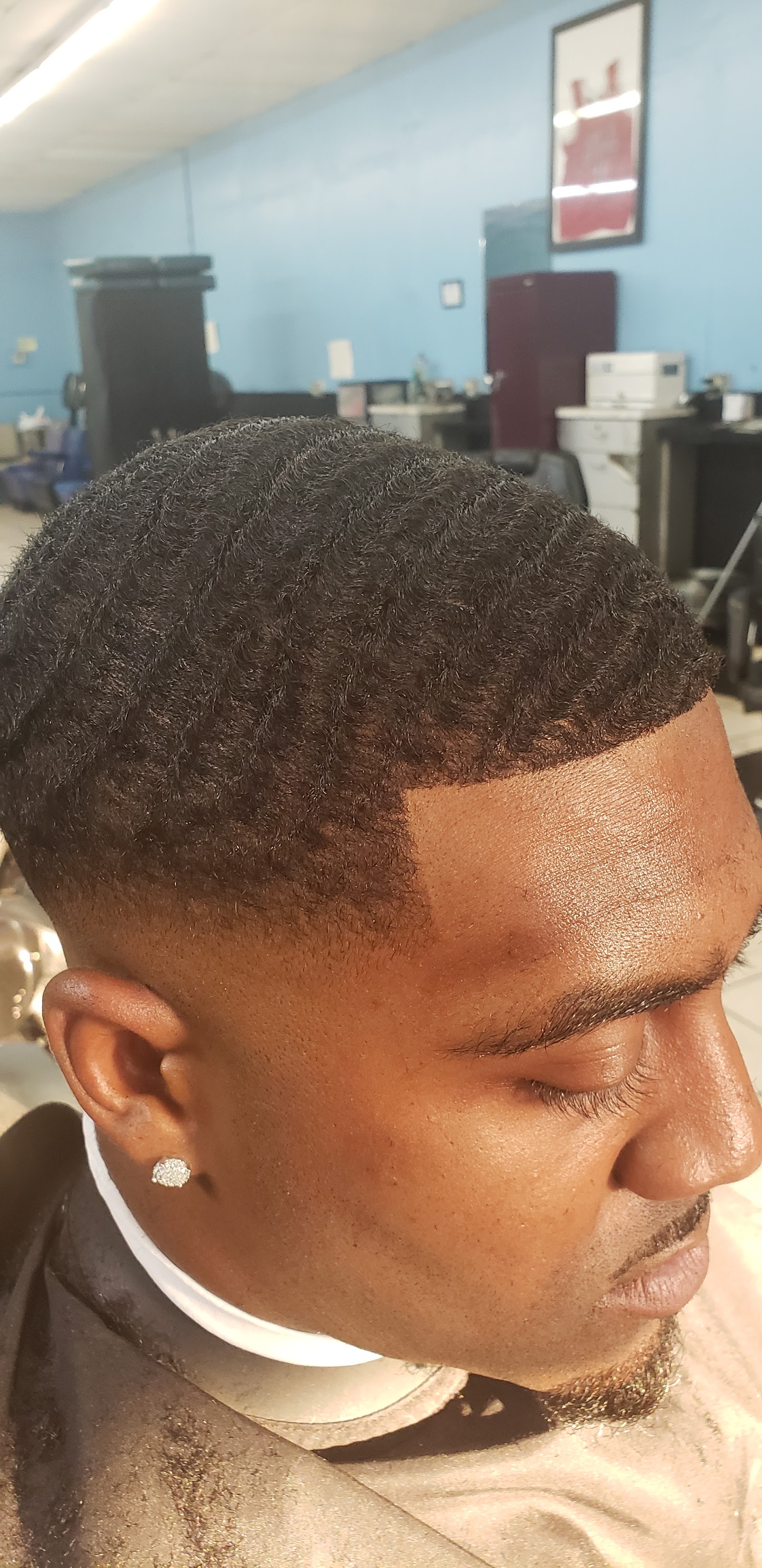 Inside Blitz Barber Shop & Salon